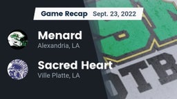 Recap: Menard  vs. Sacred Heart  2022