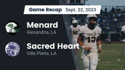 Recap: Menard  vs. Sacred Heart  2023