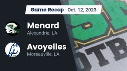 Recap: Menard  vs. Avoyelles  2023
