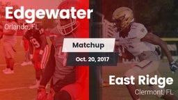 Matchup: Edgewater vs. East Ridge  2017