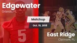Matchup: Edgewater vs. East Ridge  2018