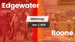 Matchup: Edgewater vs. Boone  2019