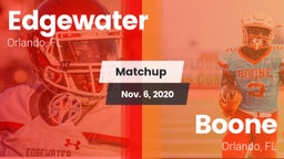 Matchup: Edgewater vs. Boone  2020