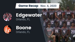 Recap: Edgewater  vs. Boone  2020
