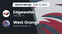 Recap: Edgewater  vs. West Orange  2022