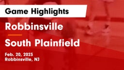 Robbinsville  vs South Plainfield  Game Highlights - Feb. 20, 2023