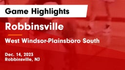 Robbinsville  vs West Windsor-Plainsboro South  Game Highlights - Dec. 14, 2023
