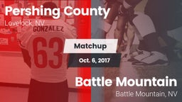 Matchup: Pershing County vs. Battle Mountain  2017