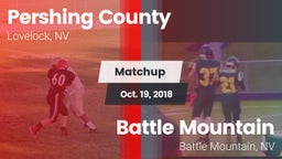 Matchup: Pershing County vs. Battle Mountain  2018