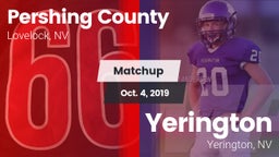 Matchup: Pershing County vs. Yerington  2019