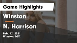 Winston  vs N. Harrison Game Highlights - Feb. 12, 2021