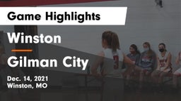 Winston  vs Gilman City Game Highlights - Dec. 14, 2021