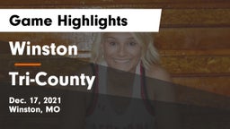 Winston  vs Tri-County Game Highlights - Dec. 17, 2021