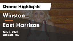 Winston  vs East Harrison Game Highlights - Jan. 7, 2022