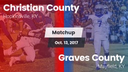 Matchup: Christian County vs. Graves County  2017