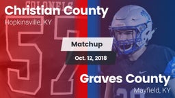Matchup: Christian County vs. Graves County  2018
