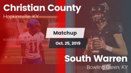Matchup: Christian County vs. South Warren  2019