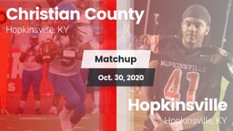 Matchup: Christian County vs. Hopkinsville  2020
