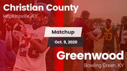 Matchup: Christian County vs. Greenwood  2020
