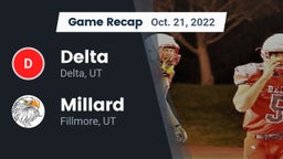 Recap: Delta  vs. Millard  2022