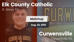 Matchup: Elk County Catholic vs. Curwensville  2018