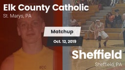 Matchup: Elk County Catholic vs. Sheffield  2019