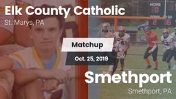 Matchup: Elk County Catholic vs. Smethport  2019