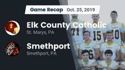 Recap: Elk County Catholic  vs. Smethport  2019