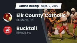 Recap: Elk County Catholic  vs. Bucktail  2022