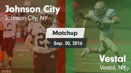 Matchup: Johnson City vs. Vestal  2016