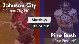 Matchup: Johnson City vs. Pine Bush  2016