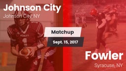 Matchup: Johnson City vs. Fowler  2017