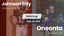 Matchup: Johnson City vs. Oneonta  2019