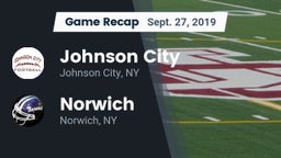 Recap: Johnson City  vs. Norwich  2019