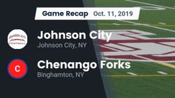 Recap: Johnson City  vs. Chenango Forks  2019