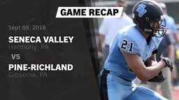 Recap: Seneca Valley  vs. Pine-Richland  2016