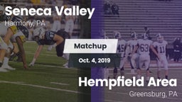 Matchup: Seneca Valley vs. Hempfield Area  2019