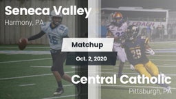 Matchup: Seneca Valley vs. Central Catholic  2020