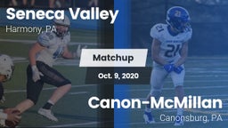Matchup: Seneca Valley vs. Canon-McMillan  2020