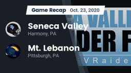 Recap: Seneca Valley  vs. Mt. Lebanon  2020