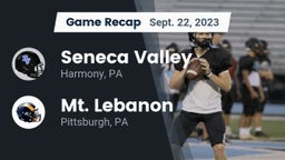 Recap: Seneca Valley  vs. Mt. Lebanon  2023