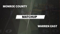 Matchup: Monroe County vs. Warren East  2016