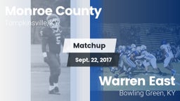 Matchup: Monroe County vs. Warren East  2017