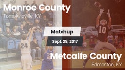 Matchup: Monroe County vs. Metcalfe County  2017