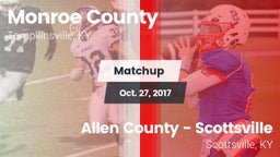 Matchup: Monroe County vs. Allen County - Scottsville  2017
