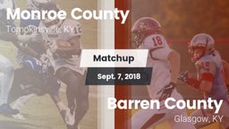 Matchup: Monroe County vs. Barren County  2018