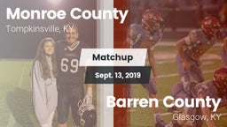 Matchup: Monroe County vs. Barren County  2019