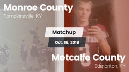 Matchup: Monroe County vs. Metcalfe County  2019