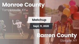 Matchup: Monroe County vs. Barren County  2020