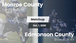 Matchup: Monroe County vs. Edmonson County  2020